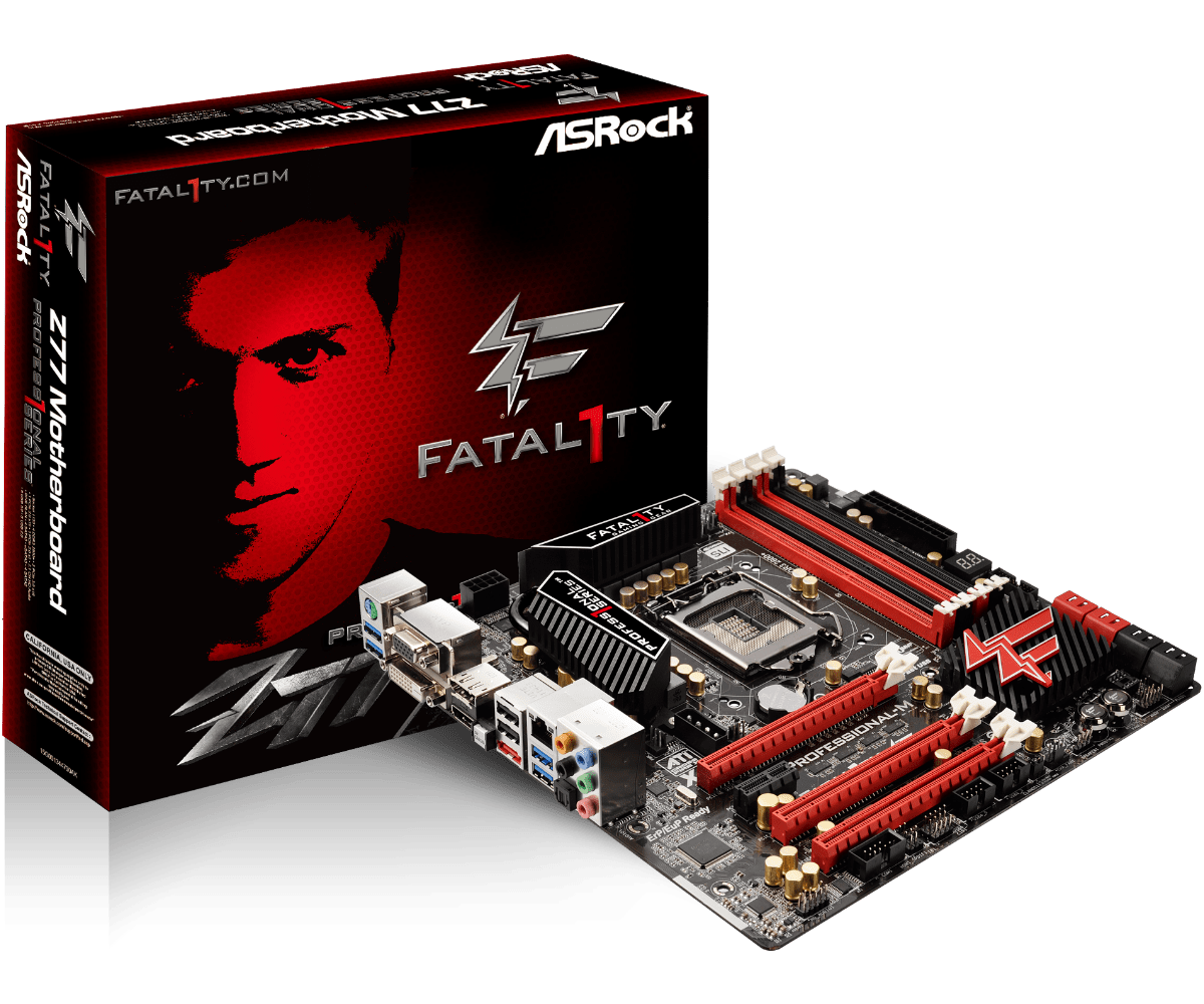 Fatal1ty Z77 Professional-M Product Photo
